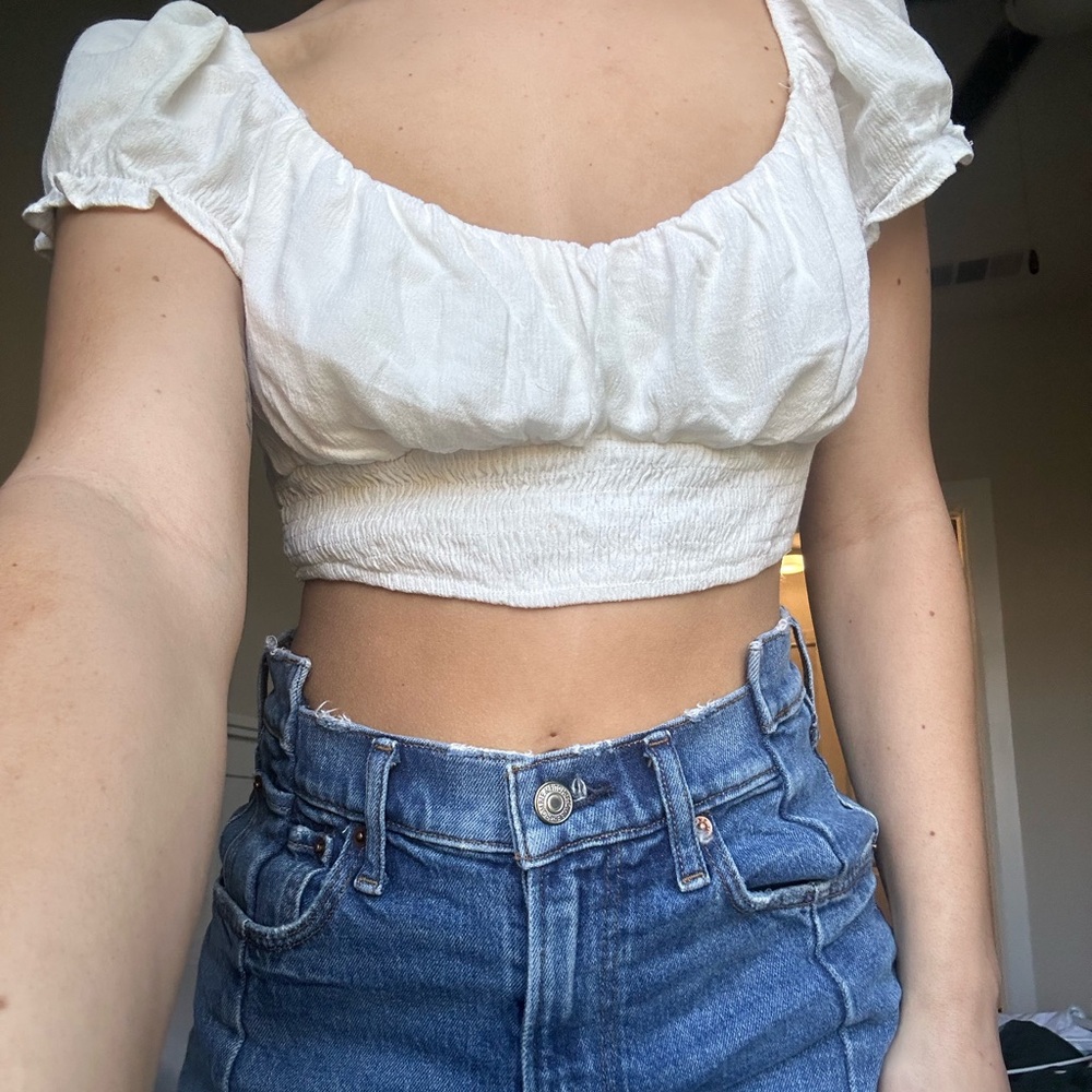 the perfect white top